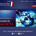 (MAJ 15/03) Après sa récupération de la lutte contre ACTA, Marine Le Pen souhaite "censurer" le Web