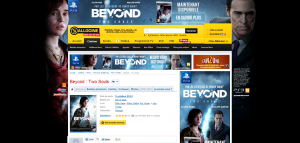 Beyond : Two Souls, le seul jeu qui a sa propre fiche chez Allociné